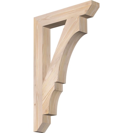 Ekena Millwork Balboa Slat Smooth Bracket, Douglas Fir, 3 1/2"W x 22"D x 34"H BKT04X22X34BOA06SDF
